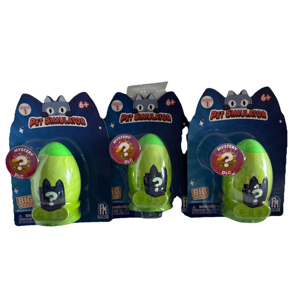 3 Pet Simulator X Mystery 1PK X 3 Pet Simulator X‎ Mystery Pets NEW Never Opened